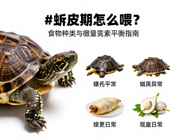 龟蜕皮期怎么喂?食物种类与微量元素平衡指南