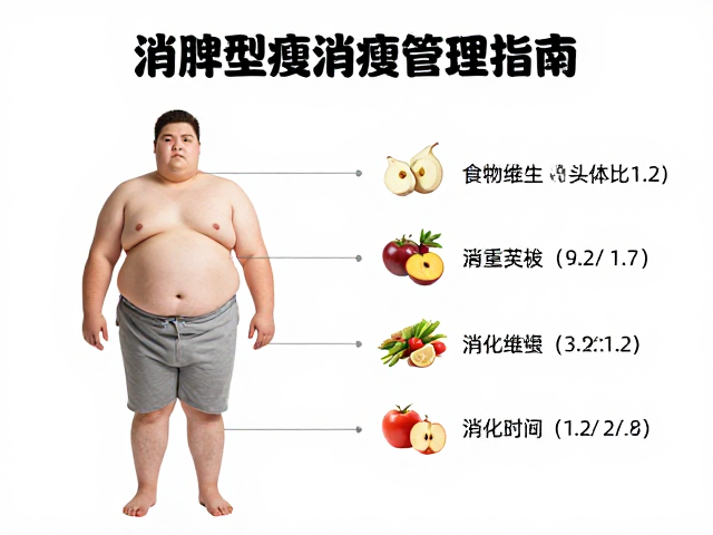 头体比1,2怎么吃?食物种类与肥胖消瘦管理指南