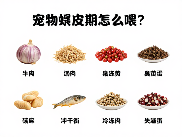 宠物蜕皮期怎么喂?食物种类与冷冻解冻处理全指南