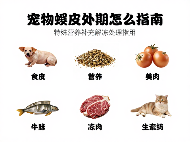 宠物蜕皮期怎么喂?食物种类与冷冻解冻处理全指南