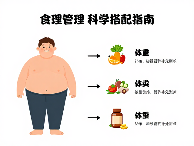 肥胖与消瘦管理,食物种类与营养补充剂的科学搭配指南