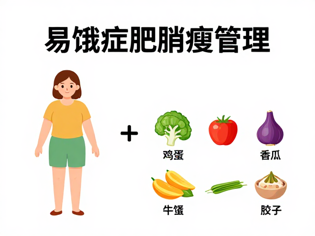 易饿症肥胖消瘦管理,食物种类与饮食干预指南