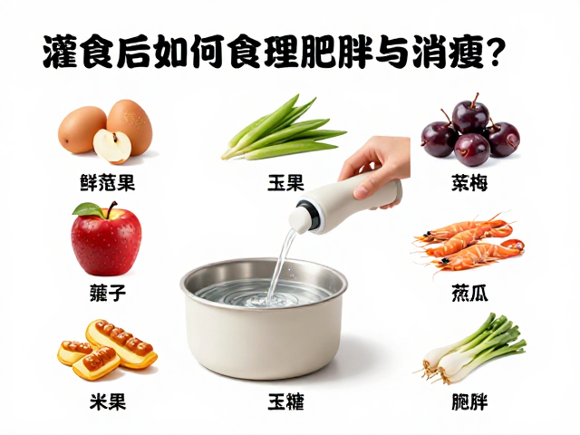 灌食后如何管理肥胖与消瘦?不同食物种类辅助喂食指南