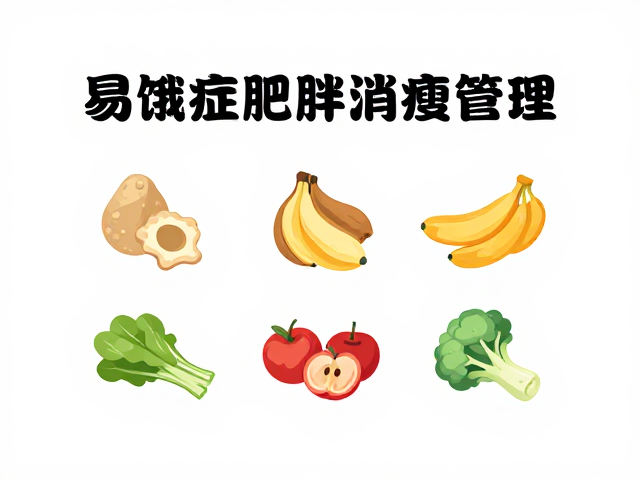 易饿症肥胖消瘦管理,食物种类与饮食干预指南