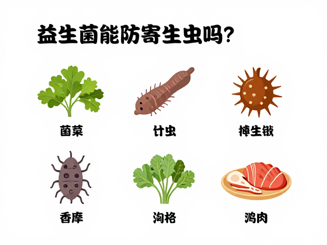 益生菌能防寄生虫吗?常见食物与预防指南