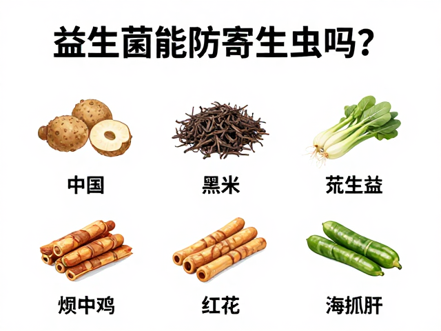 益生菌能防寄生虫吗？常见食物与预防指南