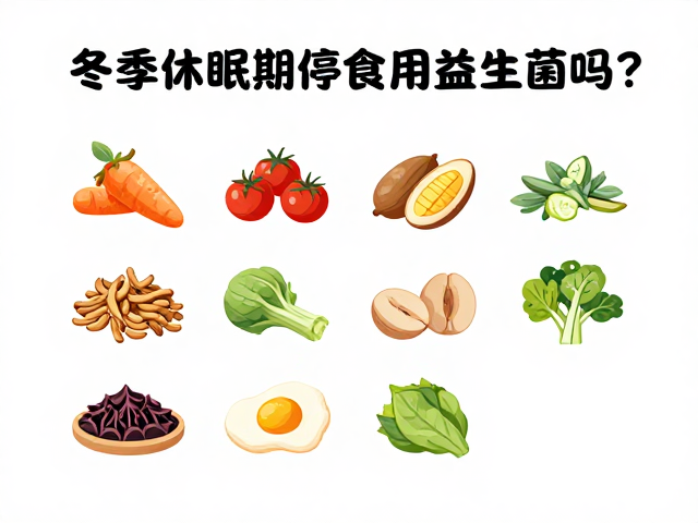 冬季休眠期停食用益生菌吗?食物种类与养护指南