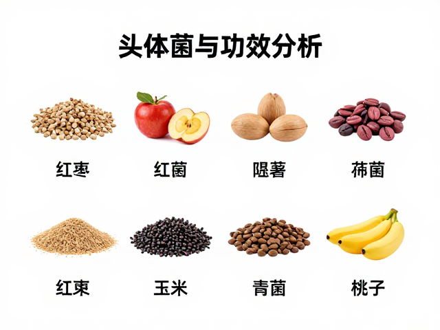 益生菌产品科普,头体比1/3的食物种类与功效解析