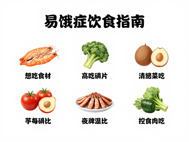 易饿症饮食指南，高钙磷比食物推荐与控食策略
