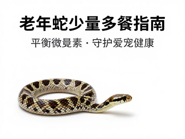 老年蛇少量多餐指南,平衡微量元素,守护爱宠健康