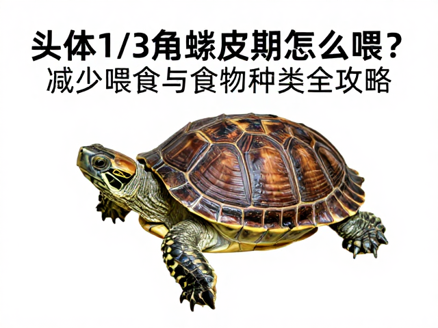 头体1/3龟蜕皮期怎么喂?减少喂食与食物种类全攻略
