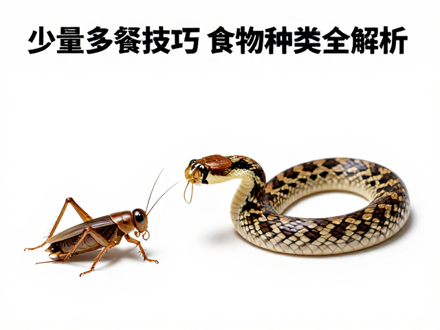 蟋蟀蟑螂喂老年蛇？少量多餐技巧与食物种类全解析
