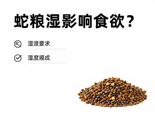 蛇粮湿度影响食欲?专用蛇粮喂养指南与湿度控制技巧