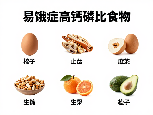 易饿症饮食,高钙磷比食物推荐与控糖策略