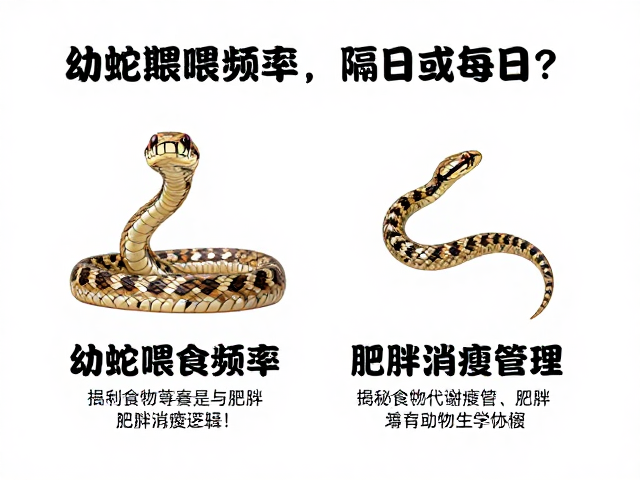 幼蛇期喂食频率,隔日或每日?揭秘食物种类与肥胖消瘦管理
