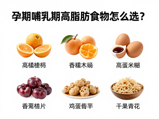孕期哺乳期高脂肪食物怎么选?低脂饮食指南与频率建议