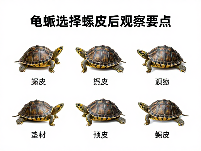 龟蜕皮护理指南,垫材选择与蜕皮后观察要点