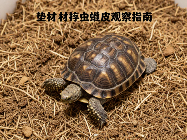 龟蜕皮护理指南,垫材选择与蜕皮后观察要点