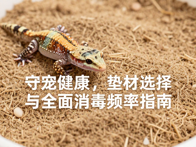 守宠健康,守宫蜕皮护理、垫材选择与全面消毒频率指南