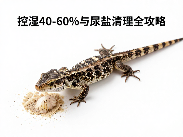 蜥蜴蜕皮护理,控湿40-60%与尿盐清理全攻略
