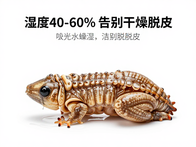 全身饮水，湿度40-60%科学蜕皮护理，告别干燥脱皮