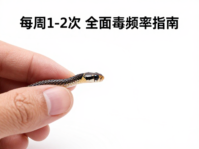 幼蛇蜕皮护理,每周1-2次,全面消毒频率指南