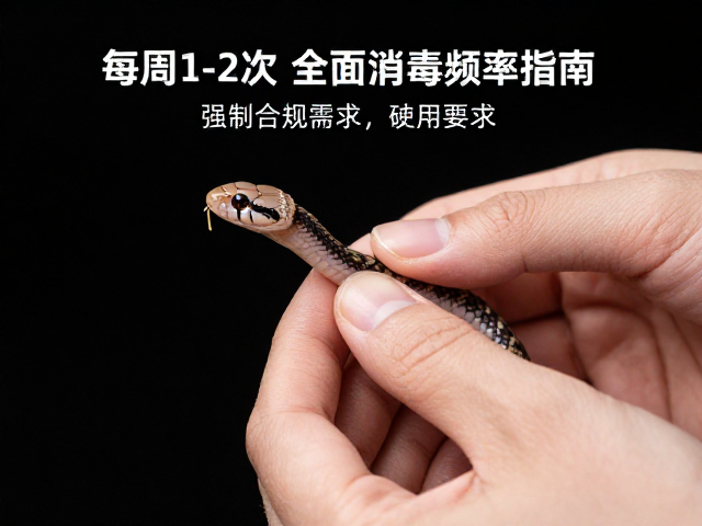 幼蛇蜕皮护理，每周1-2次，全面消毒频率指南