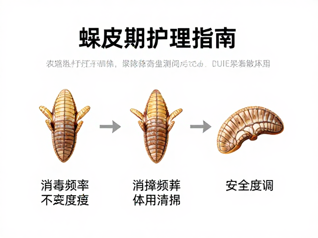 蜕皮期护理指南,消毒频率与不抓握的关键,助你安全度过脱皮期