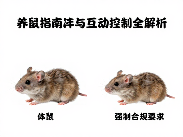 养鼠指南，蜕皮护理、体型选择与互动时间控制全解析