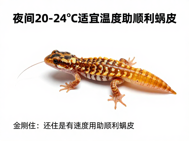 爬宠蜕皮护理指南，夜间20-24&deg;C适宜温度助顺利蜕皮