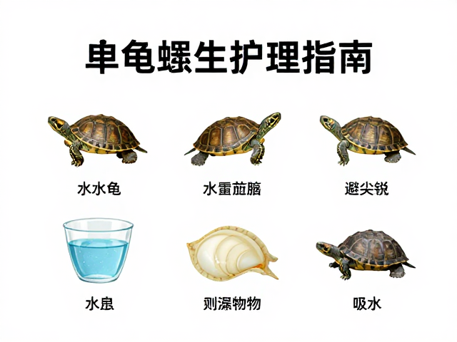 乌龟蜕皮护理指南,水质卫生与避尖锐物全解析