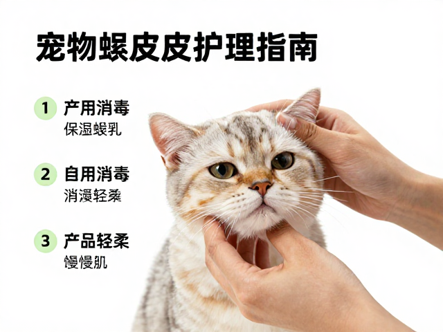 宠物蜕皮护理指南,全面消毒频率与动作轻柔缓慢的操作要点