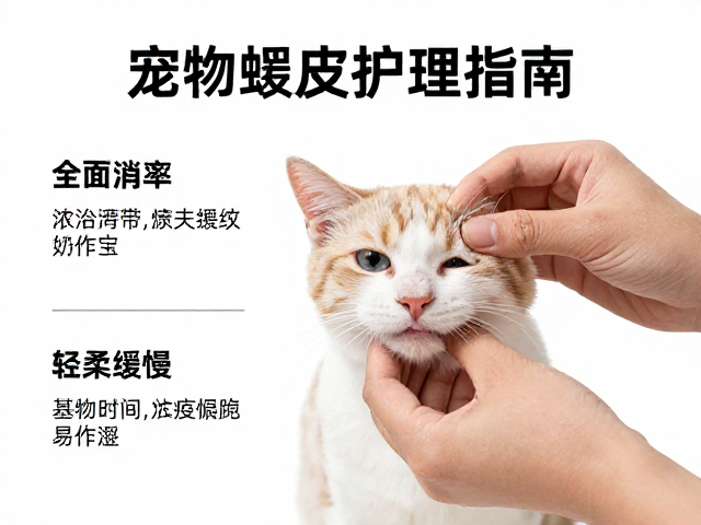 宠物蜕皮护理指南，全面消毒频率与动作轻柔缓慢的操作要点