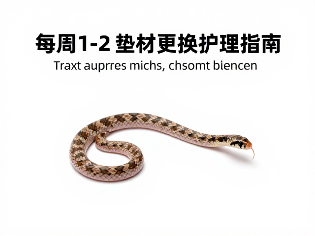 幼蛇蜕皮护理指南，每周1-2次垫材更换与湿度选择