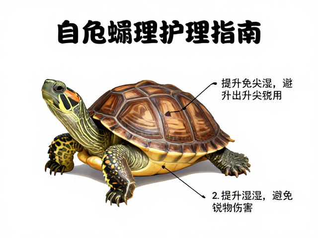 乌龟蜕皮护理指南，提升湿度与避免尖锐物伤害