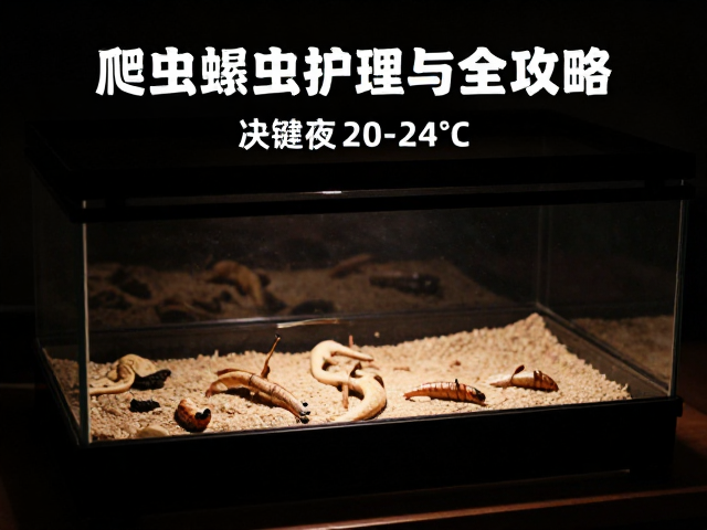 密盖饲养箱,夜间20-24℃,爬虫蜕皮护理全攻略