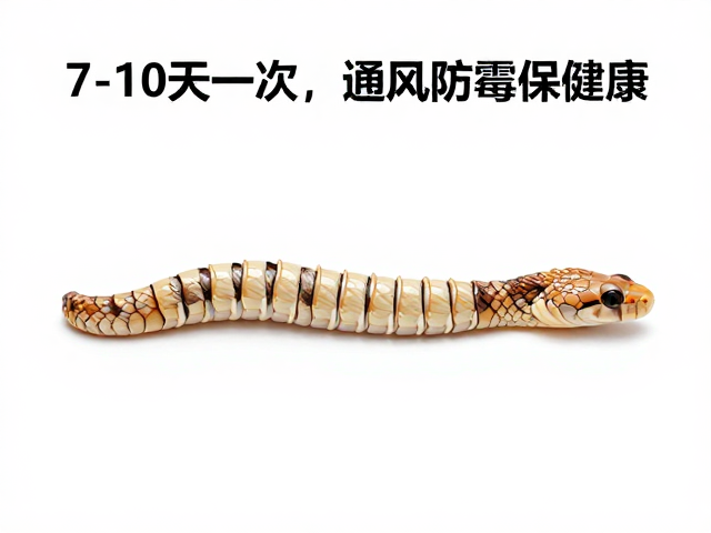 蛇蜕皮护理指南，每7-10天一次，通风防霉保健康