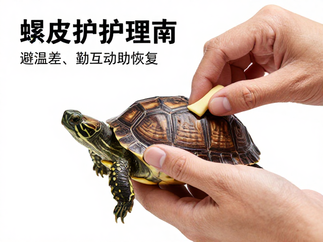 龟龟蜕皮护理指南,避温差、勤互动助恢复