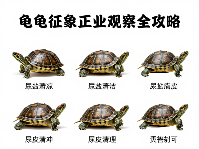 龟龟蜕皮护理,尿盐清理与蜕皮后观察全攻略