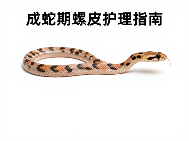 成蛇蜕皮护理指南,定期清理垫材,每7-10天一次助顺利蜕皮