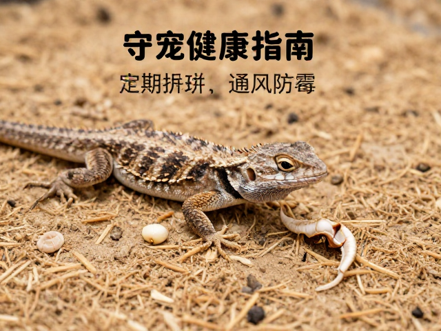 守宠健康,蜥蜴蜕皮护理与通风防霉、定期清理垫材指南