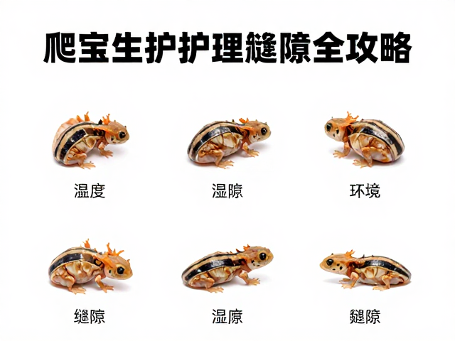 爬宠蜕皮护理,湿度控制与缝隙检查全攻略