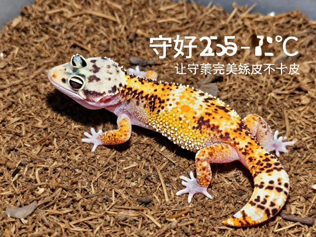 守好25-28&deg;C，定期清理垫材，让守宫完美蜕皮不卡皮