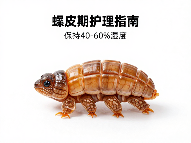 蜕皮期护理指南,保持40-60%湿度,加速皮肤修复