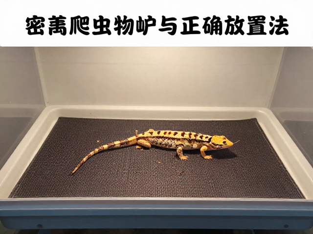 密盖饲养箱配加热垫,爬宠蜕皮护理全攻略与正确放置法