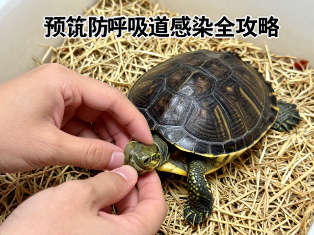 宠物龟蜕皮护理与定期清理垫材,预防呼吸道感染全攻略