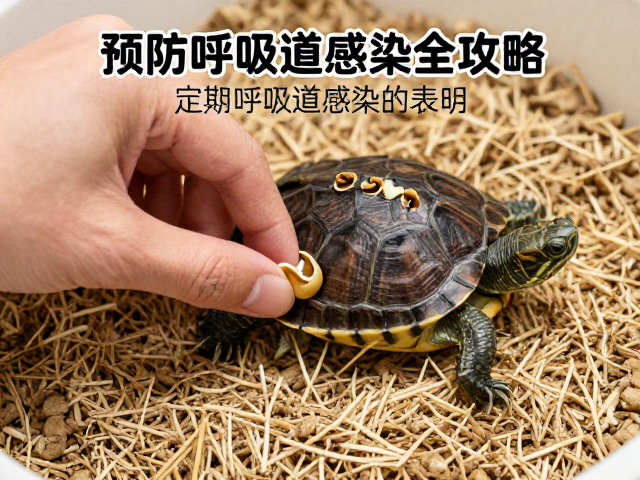 宠物龟蜕皮护理与定期清理垫材,预防呼吸道感染全攻略