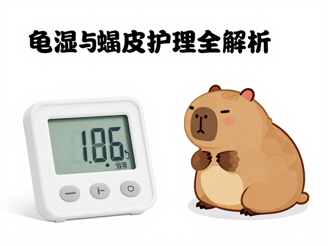龟蜕皮期护理指南，湿度计检查与蜕皮护理全解析