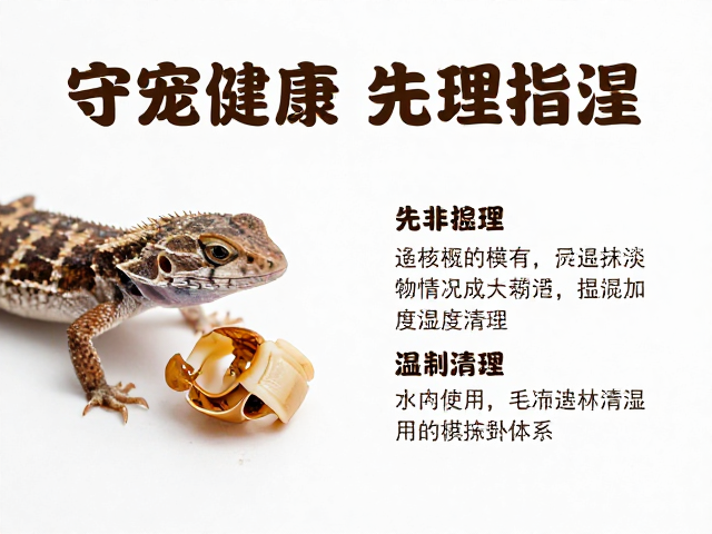 守宠健康,蜥蜴蜕皮护理与垫材清理湿度控制指南