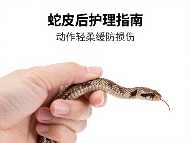 蛇蜕皮护理指南,蜕皮后观察要点,动作轻柔缓慢防损伤